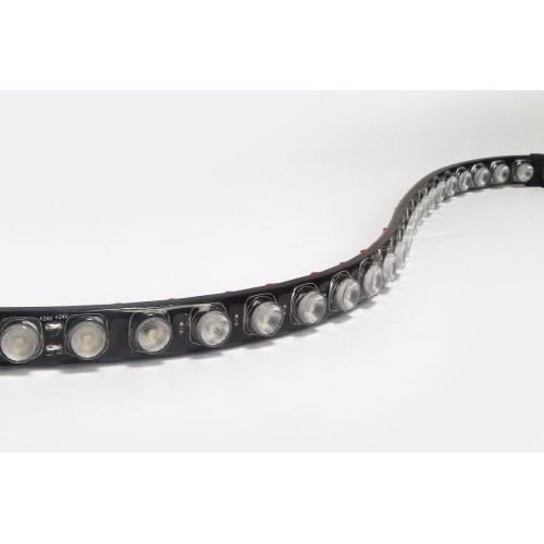 Светодиодная герметичная лента Arlight FLT-PS-A42-BLACK-23mm 24V Warm3000 (21 W/m, IP67, 30deg, 5m) 040920