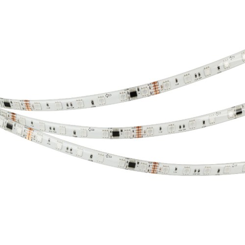 Светодиодная герметичная лента Arlight DMX-SE-B60-10mm 24V RGB-PX6 (14 W/m, IP65, 5060, 5m) 039607