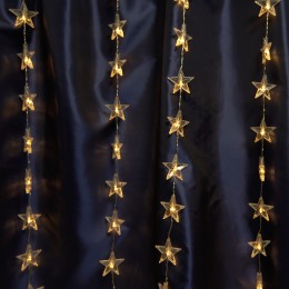 Светодиодная гирлянда занавес Звездочки Feron CL25 48607