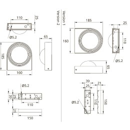 Архитектурный светильник Arte Lamp San Francisco A1831AL-1BK