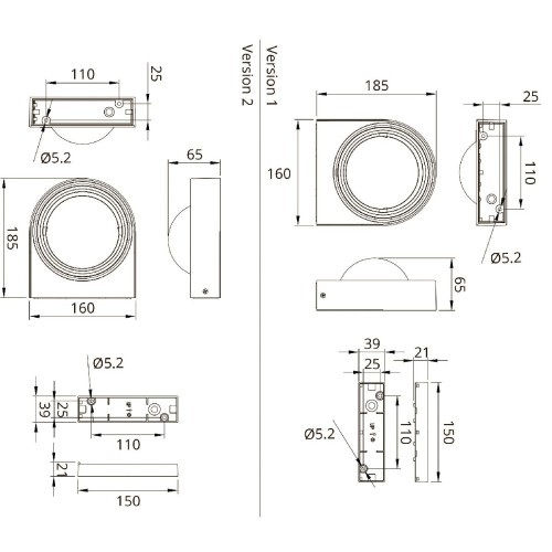 Архитектурный светильник Arte Lamp San Francisco A1831AL-1BK