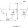 Бра Arte Lamp Molly A1316AP-1CC