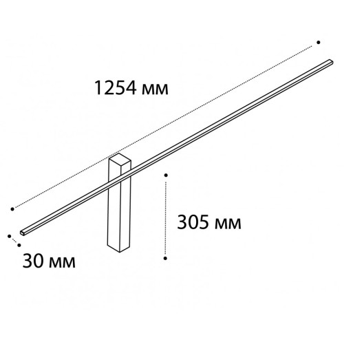 Настенный светильник Italline IT03-1422 black