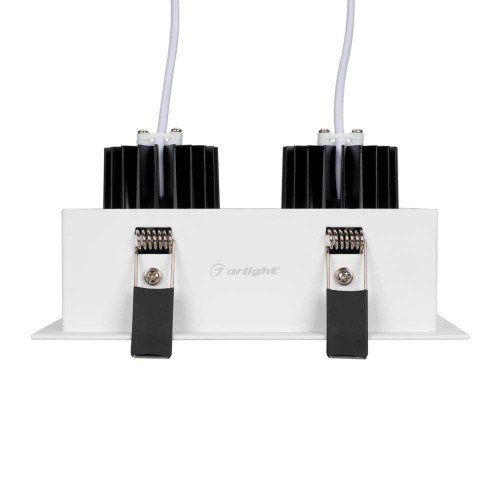 Встраиваемый светильник Arlight CL-KARDAN-S180x102-2x9W Warm 024127