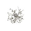 Настенный светильник Crystal Lux GARDEN AP-PL3 D400 CHROME