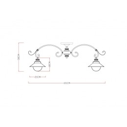 Потолочная люстра Arte Lamp 7 A4577PL-8WG