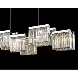 Люстра на штанге Delight Collection Broadway EP68031L-10 chrome