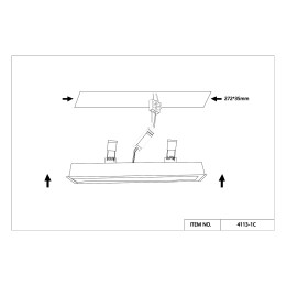 Встраиваемый светильник Favourite Aplot 4113-1C