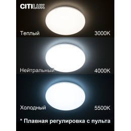 Потолочная люстра Citilux Симпла CL714480G