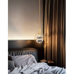 Подвесной светильник DeLight Collection 2121P/A brass/clear