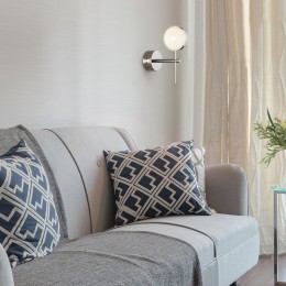 Настенный светодиодный светильник Eurosvet Monica 90173/1 хром