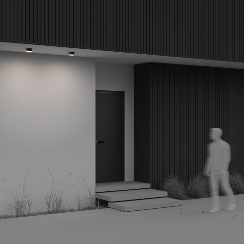 Уличный потолочный светильник Maytoni Zon IP O430CL-L15B4K