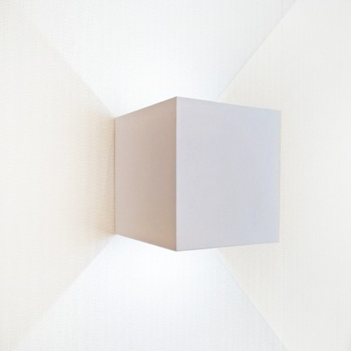 Уличный настенный светодиодный светильник Kink Light Куб 08585,01(3000K)