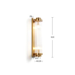 Настенный светильник Delight Collection Wall lamp 88008W/L brass
