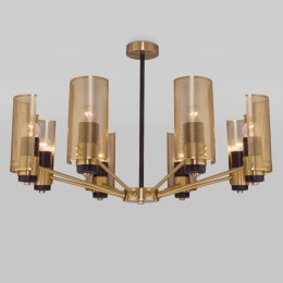 Люстра на штанге Eurosvet Grino 70139/8 латунь