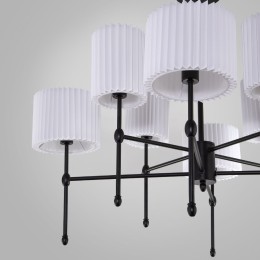 Люстра на штанге Eurosvet Notturno 60162/8 черный Smart a065663