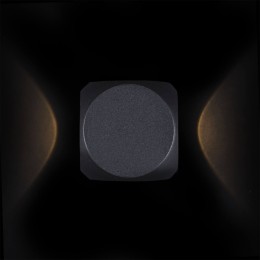 Уличный настенный светодиодный светильник Maytoni Bond Street O015WL-L4B