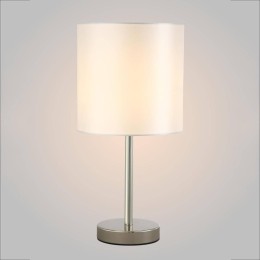 Настольная лампа Crystal Lux Sergio LG1 Nickel