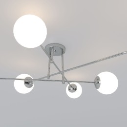 Потолочная люстра Eurosvet Netz 30181/6 хром Smart a062216