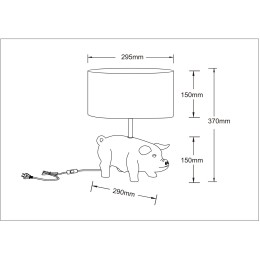 Настольная лампа Arte Lamp Procyon A4039LT-1GO