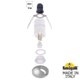 Уличный встраиваемый светильник Fumagalli Teresa 2L1.000.000.LXZ1L