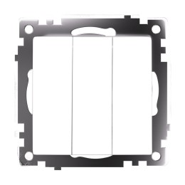 Выключатель трехклавишный Stekker GLS10-7108-01 Катрин 49171