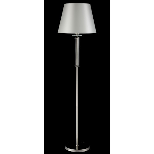 Торшер Crystal Lux Nicolas NICOLAS PT1 NICKEL/WHITE