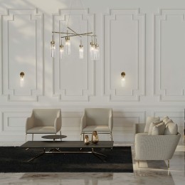 Подвесная люстра Eurosvet Gilian 60163/6 латунь Smart a065757