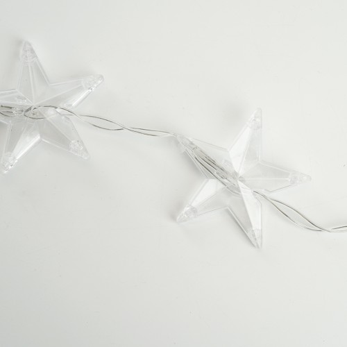 Светодиодная гирлянда занавес Звездочки Feron CL25 48608