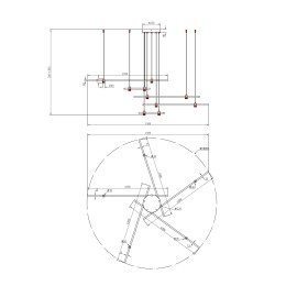Подвесная люстра Arte Lamp Errai A2195SP-5BK