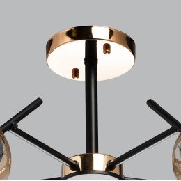 Люстра на штанге De Markt City Альфа 324017005