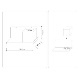 Настенный светильник Ambrella Light Loft TR83123