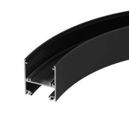 Алюминиевый профиль Arlight SL-ARC-5060-D1500-A45 Black (дуга 1 из 8) 029269