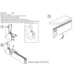 Внешний угловой соединитель для магнитного накладного шинопровода Crystal Lux Space CLT 0.213 03 WH