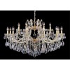 Подвесная люстра Crystal Lux Hollywood SP12+6 Gold