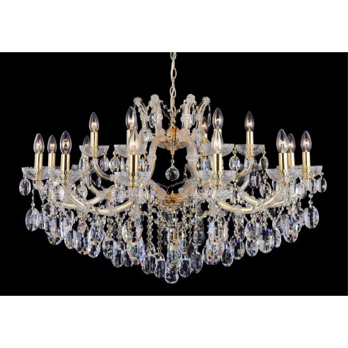 Подвесная люстра Crystal Lux Hollywood SP12+6 Gold