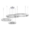 Подвесная люстра ST Luce Tivoli SL1622.103.04