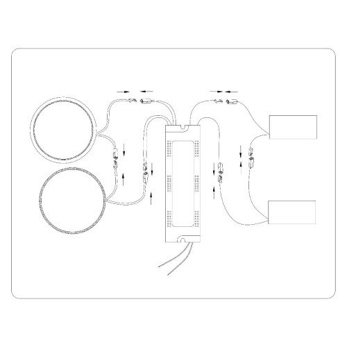 Потолочная люстра Ambrella Light Comfort LineTech FL51392