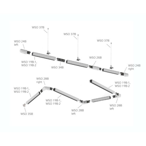 Соединитель гибкий Italline WSO 560 white