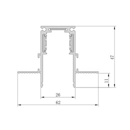 Шинопровод Feron CABM1001 41966