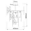 Потолочная люстра MW-Light Монарх 2 121010505