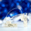 Светодиодная гирлянда Feron Прищепки USB теплый белый без мерцания CL574 41652