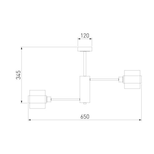 Потолочная люстра Eurosvet Arcada 70127/6 хром