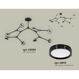 Люстра на штанге Ambrella Light Traditional (C9060, N8113) XB9060150