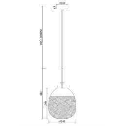 Подвесной светильник Maytoni Lune P072PL-L5W3K