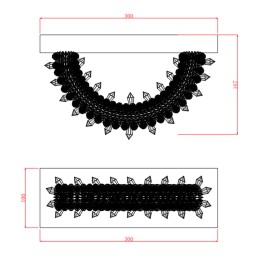 Настенный светильник Delight Collection MD-012 MD-0120B-wall chrome