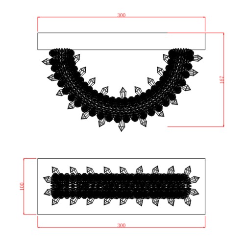 Настенный светильник Delight Collection MD-012 MD-0120B-wall chrome
