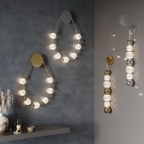 Настенный светильник Odeon Light Crystal 5007/25WL