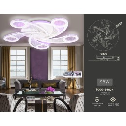 Потолочная люстра Ambrella Light Acrylica Original FA4476