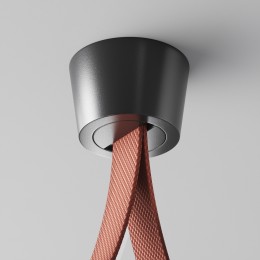 Чаша накладная для двойного вывода ленты Maytoni Pendant system Parity TRA130CRDuo-B